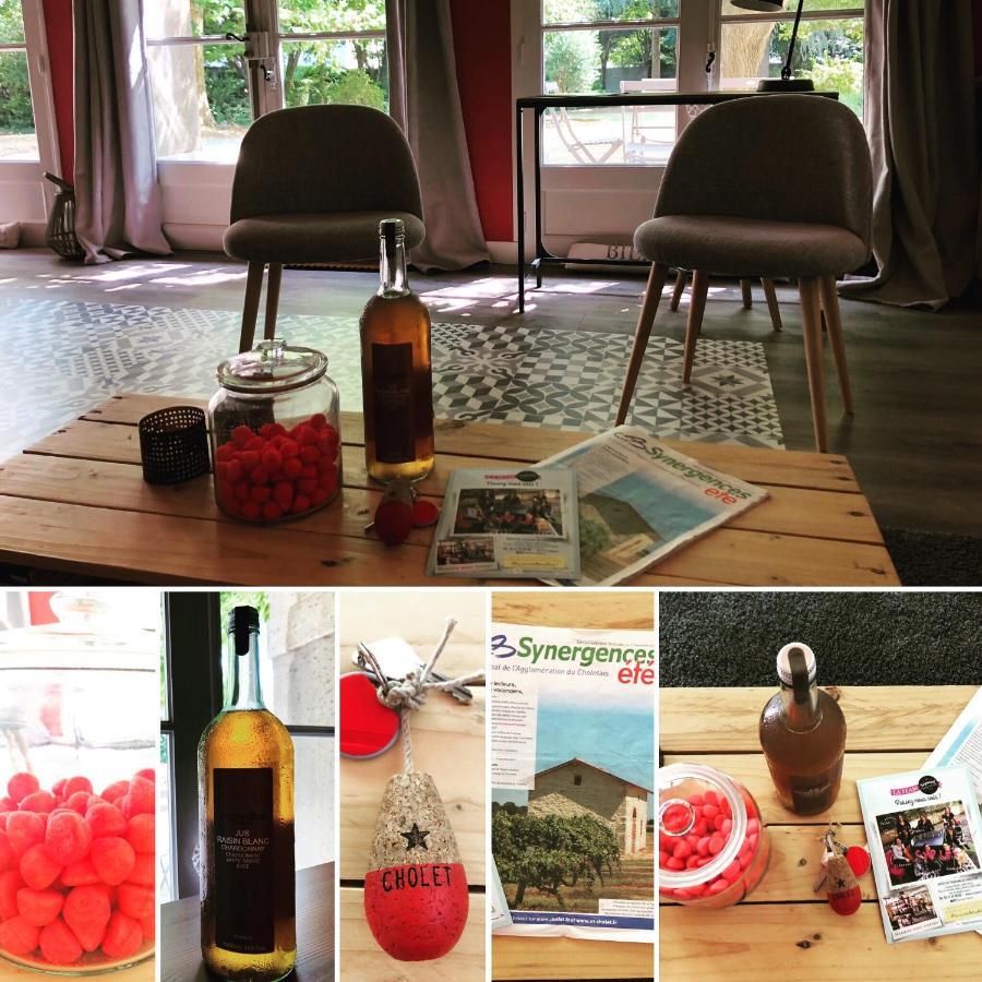 Au Rez De Jardin Hotel Cholet Bagian luar foto