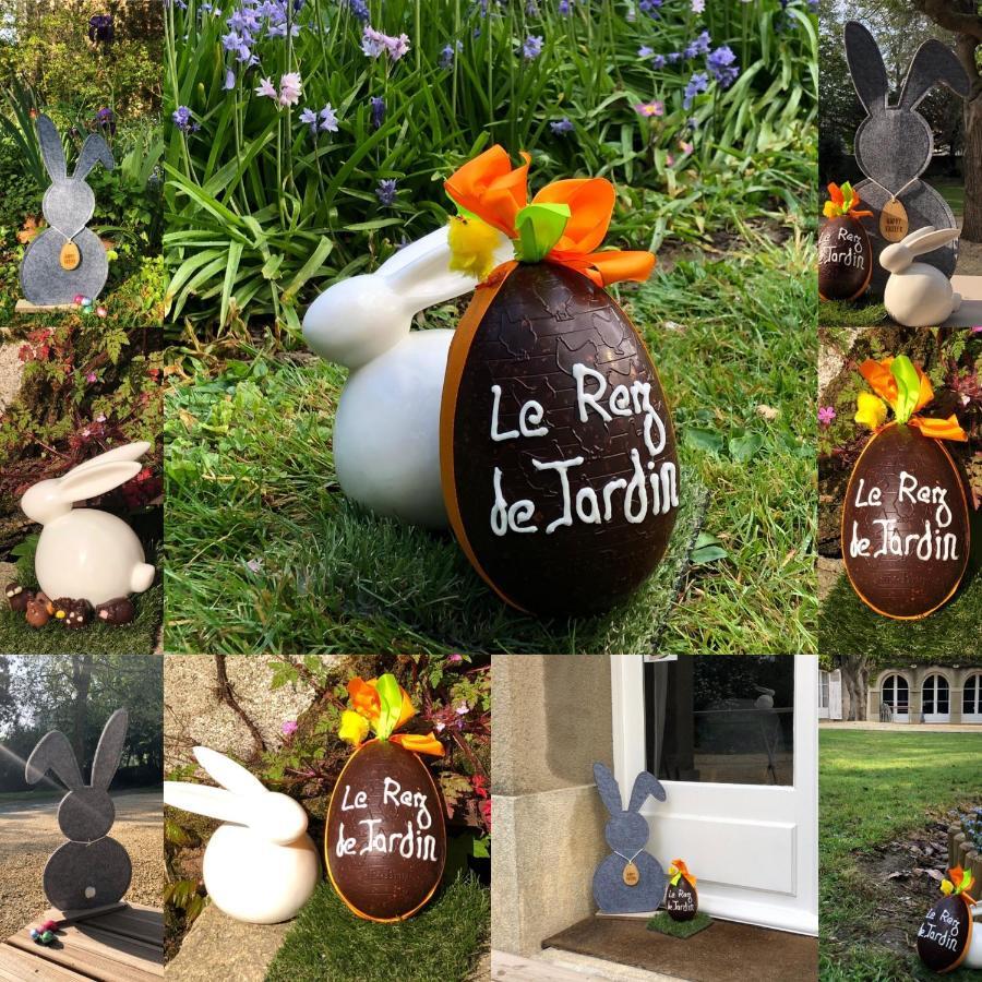 Au Rez De Jardin Hotel Cholet Bagian luar foto